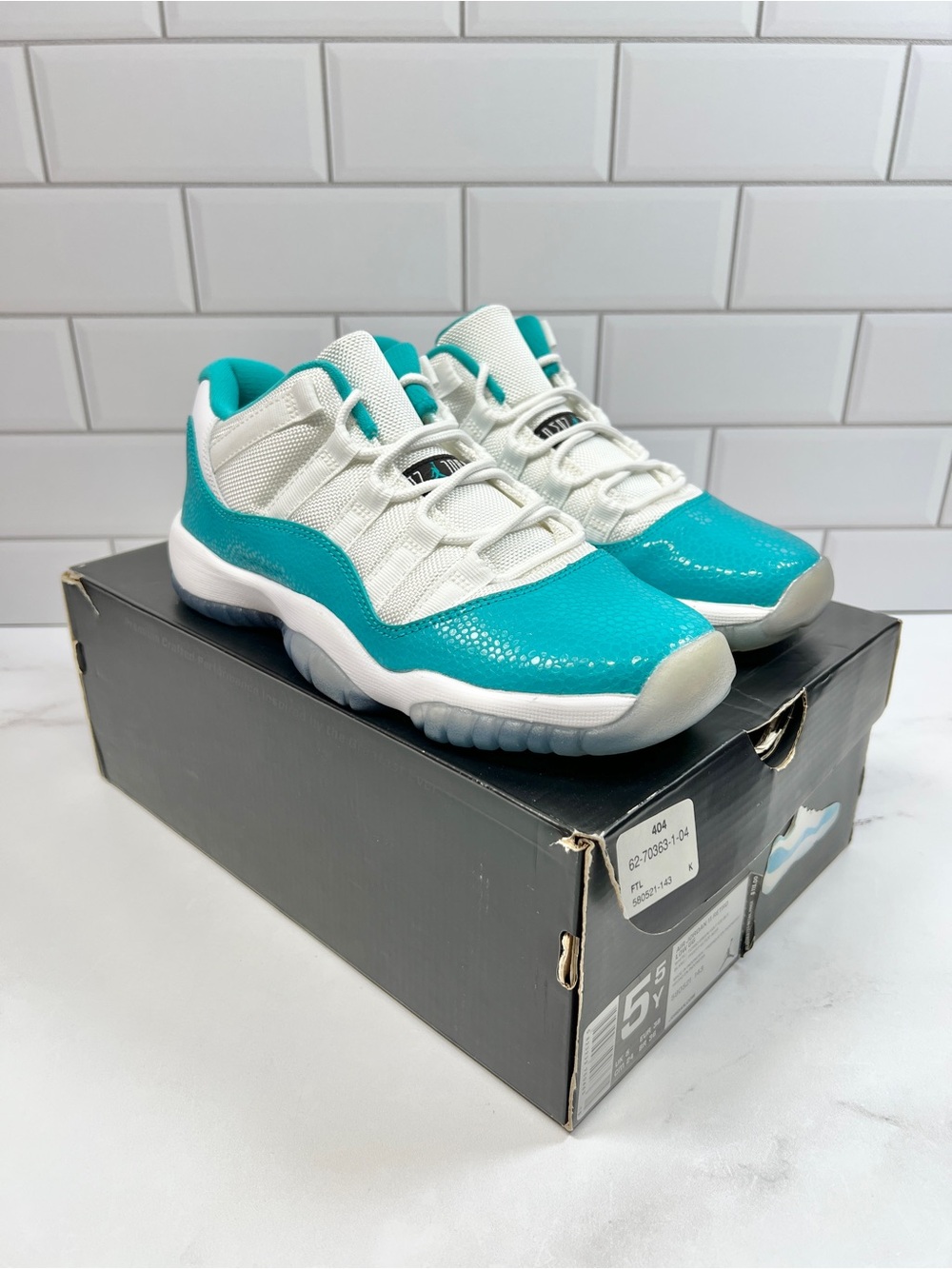 Nike Retro Air Jordan Aqua Low 11s 11 GS Gradeschool